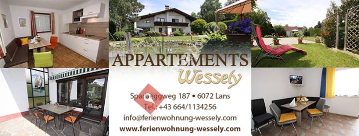 Appartements Wessely am Golfplatz Lans bei Innsbruck