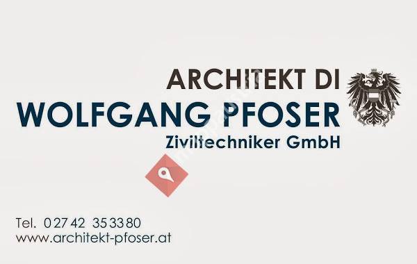 Architekt DI Wolfgang Pfoser Ziviltechniker GmbH