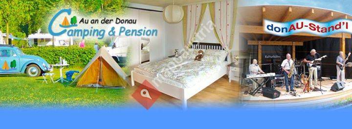 Camping, Pension und donAu-Stand'l Au an der Donau