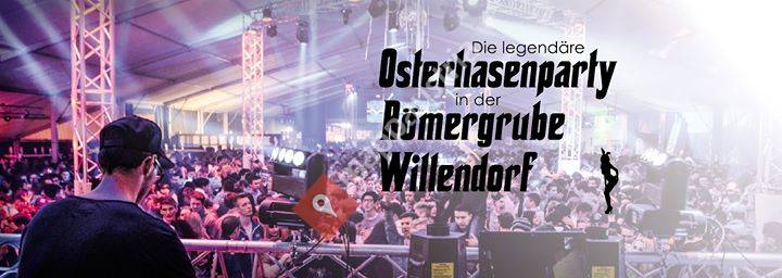 Die legendäre Osterhasenparty in der Römergrube Willendorf