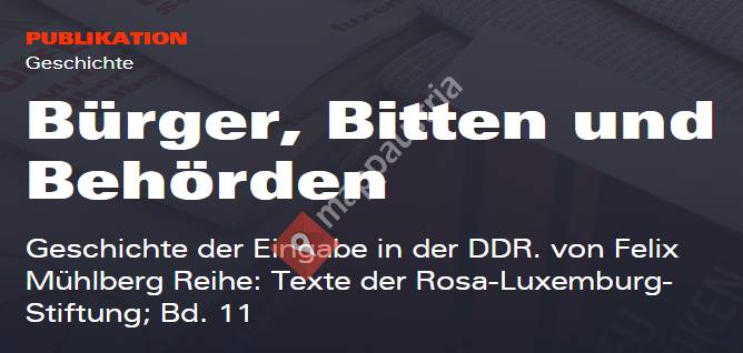 Eingaben in der DDR