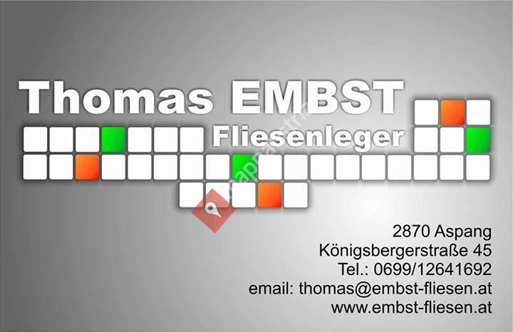 Fliesenleger Thomas Embst