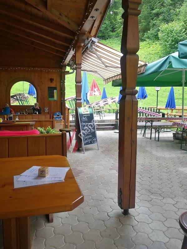 Jausenstation Tiefenbachklamm